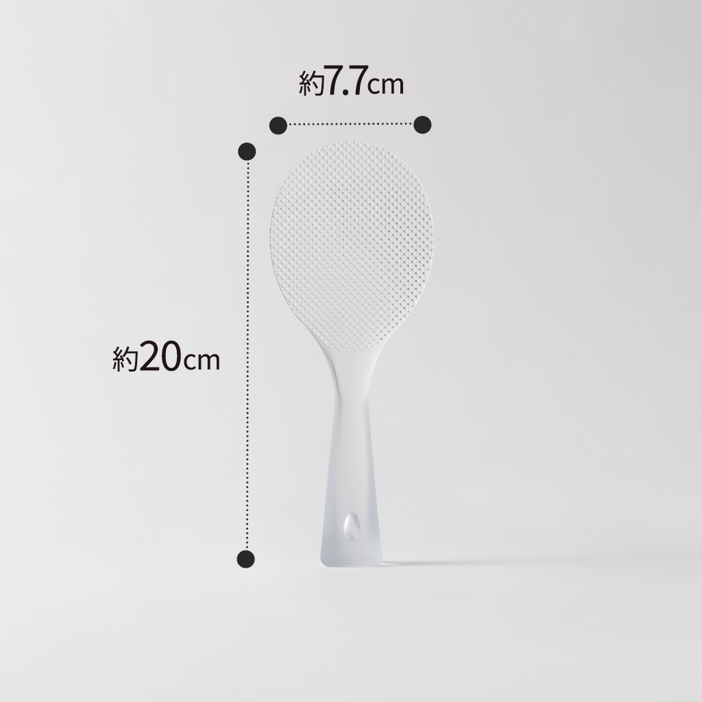 立つしゃもじ プレミアムクリア