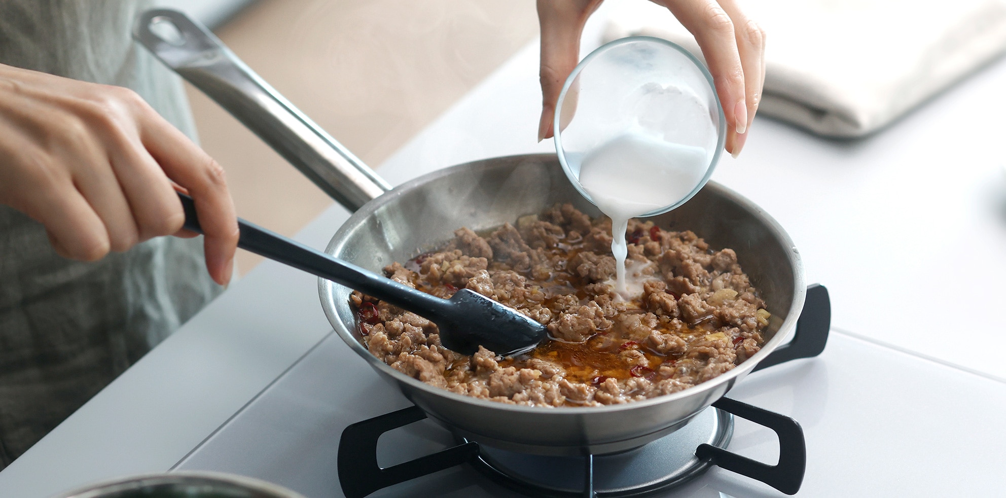 調理もできるスパチュラスプーン