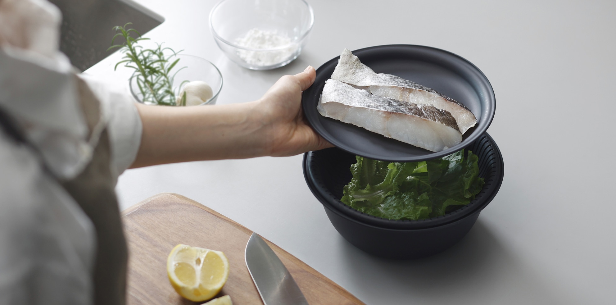 ザルボウル 18cm