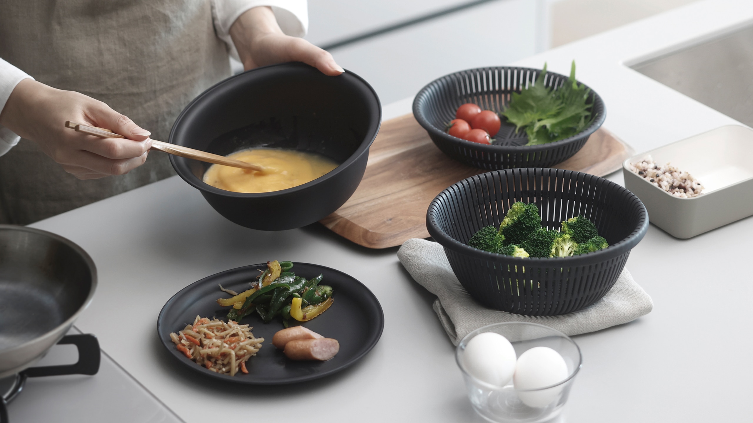 ザルボウル 18cm