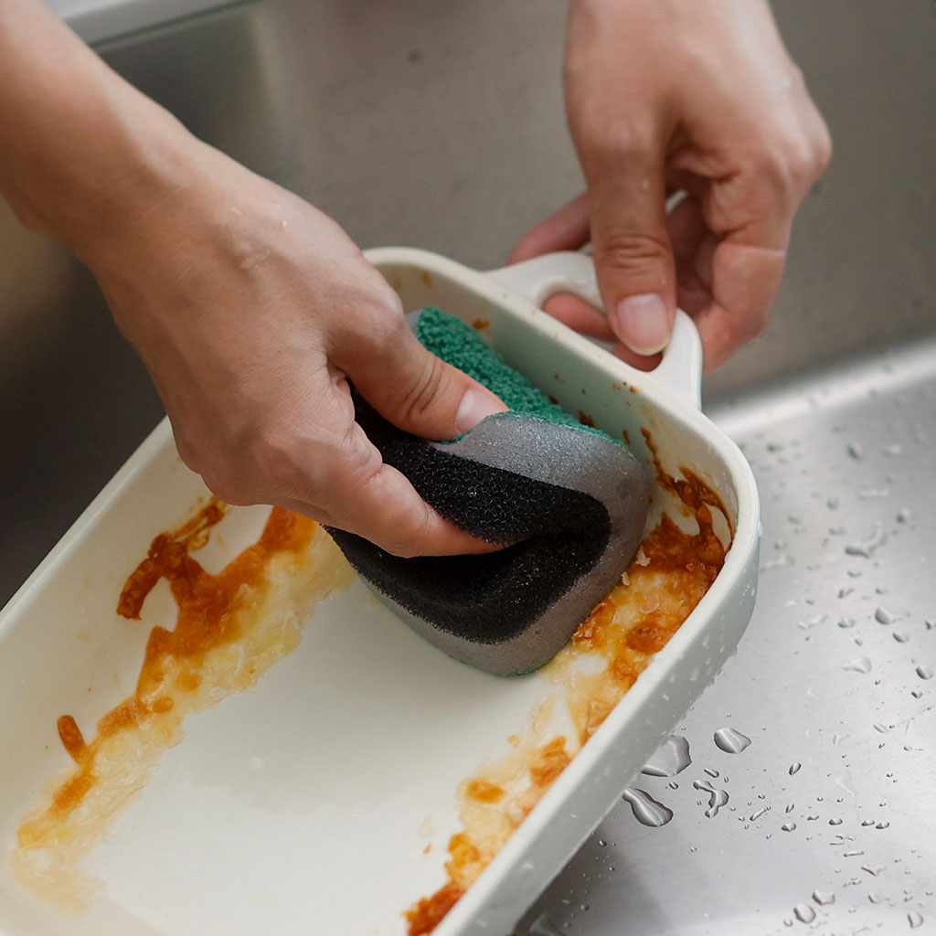 水ピカ キッチンスポンジ 3層