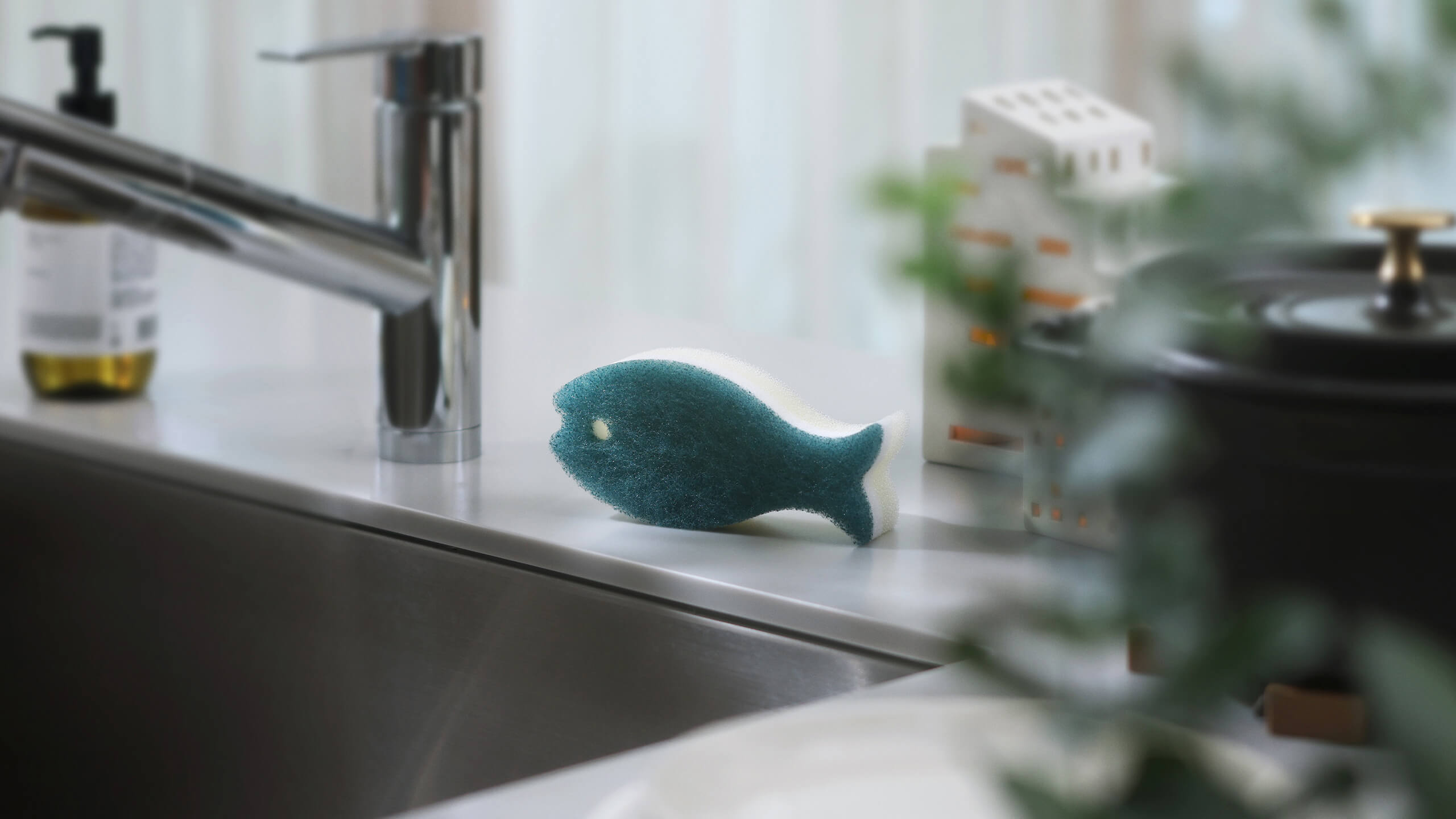 おさかなスポンジ 冬のきらめき