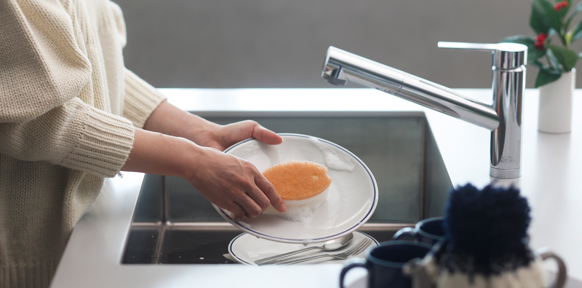 おさかなスポンジ 冬のおくりもの