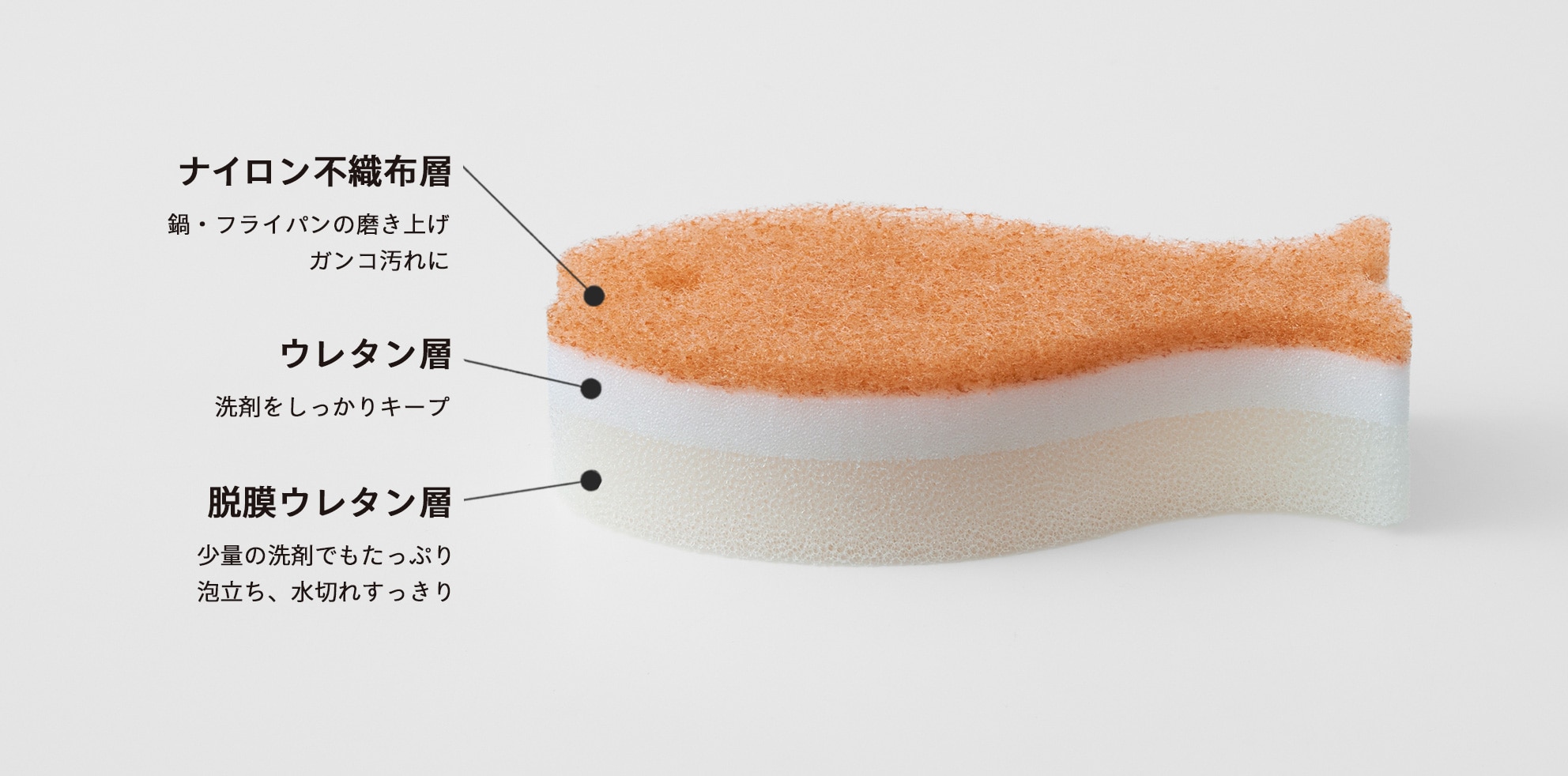 おさかなスポンジ 冬のおくりもの