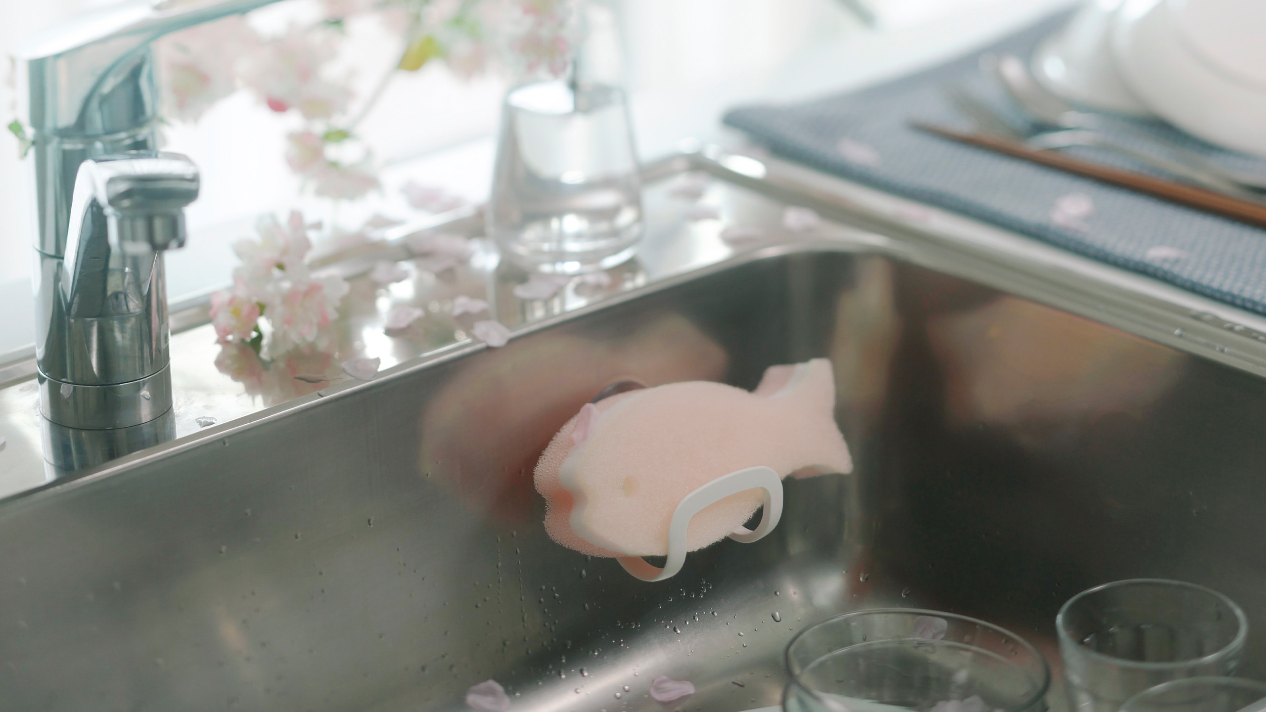 おさかなスポンジ さくら