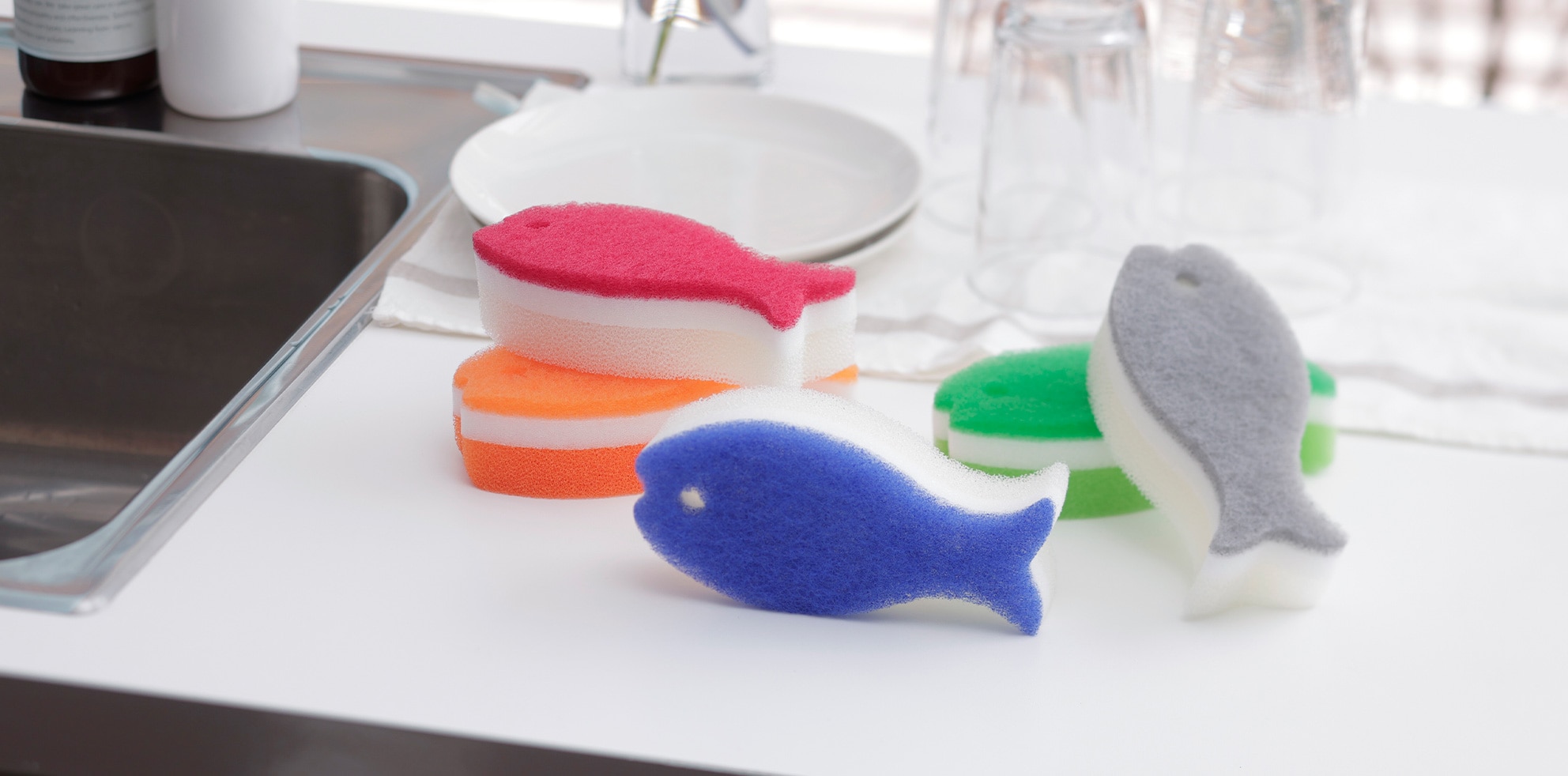 おさかなスポンジ さくら