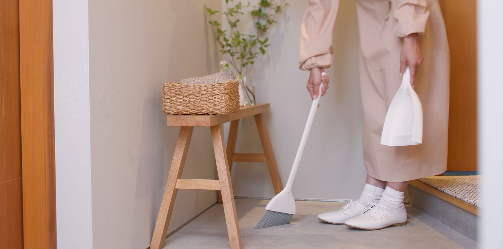 ほうき ちりとり(WEB限定色)