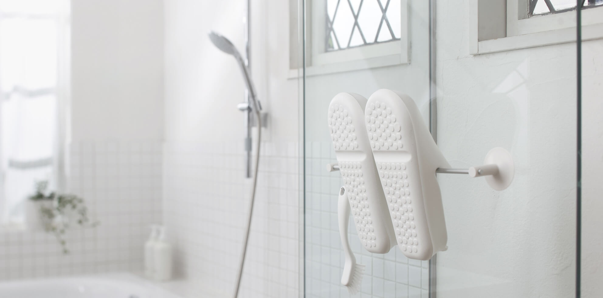 収納しやすいお風呂のスリッパ