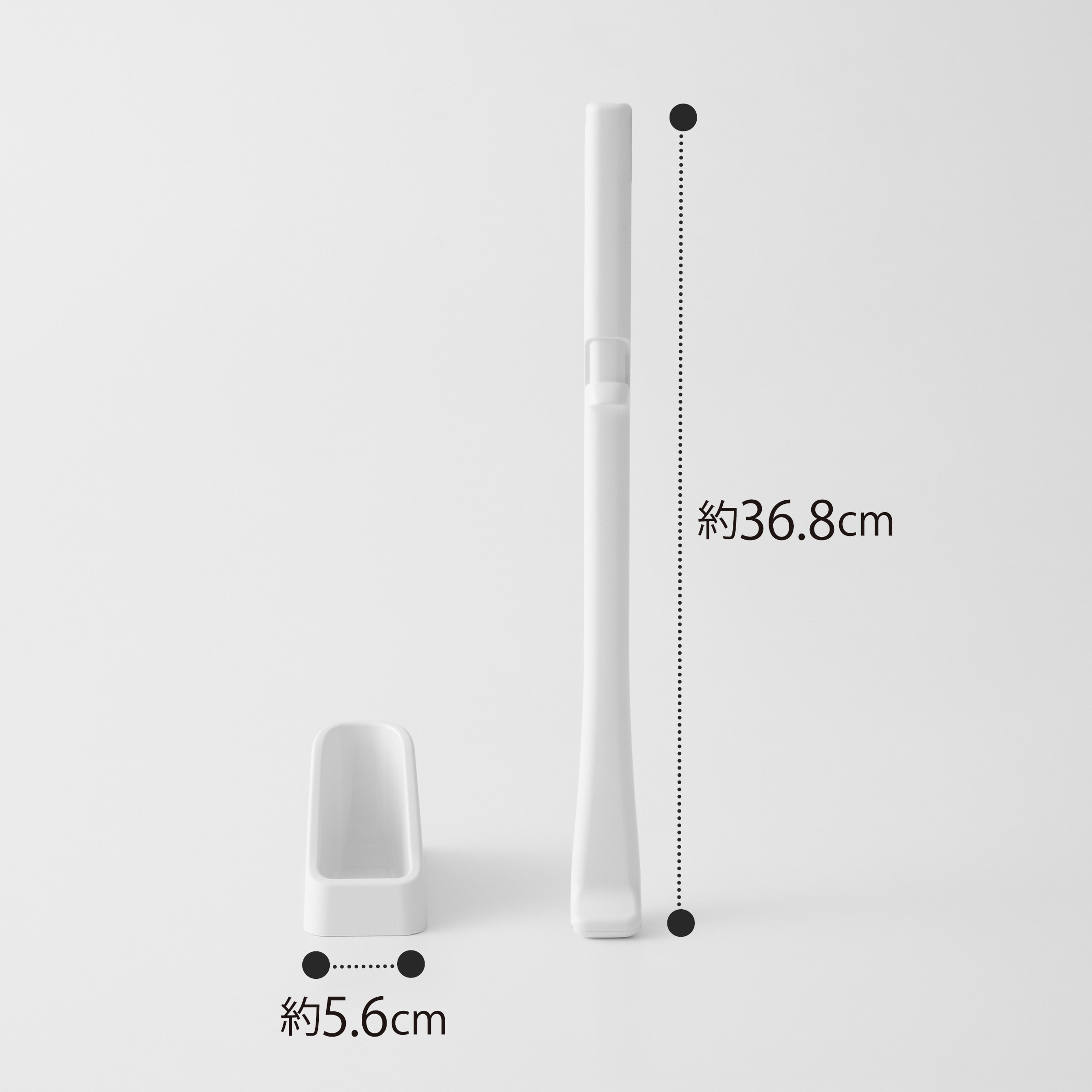 シートを挟むトイレクリーナー