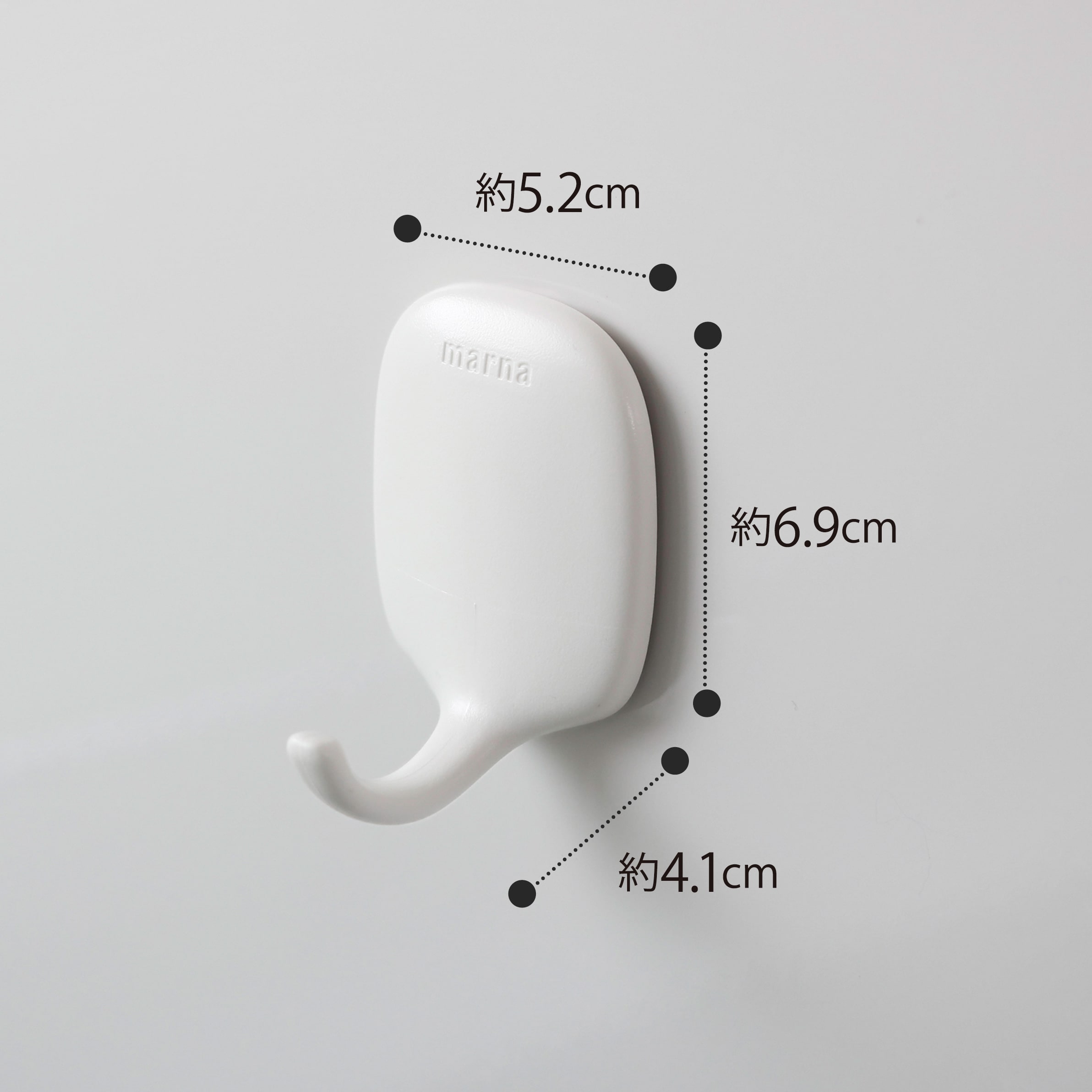 お風呂のマグネットフック