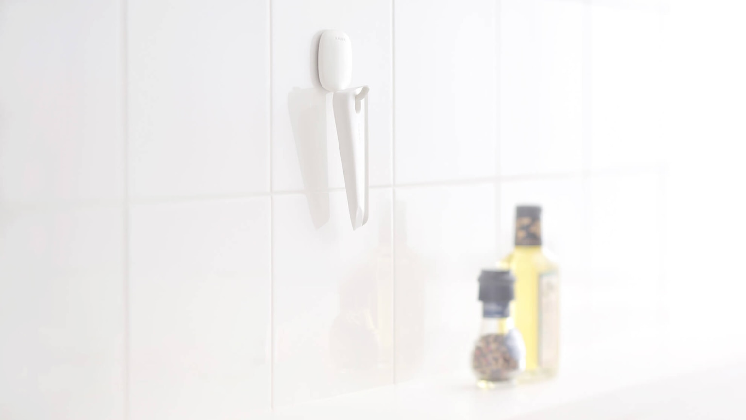 ふきんのように使えるキッチンスキージー