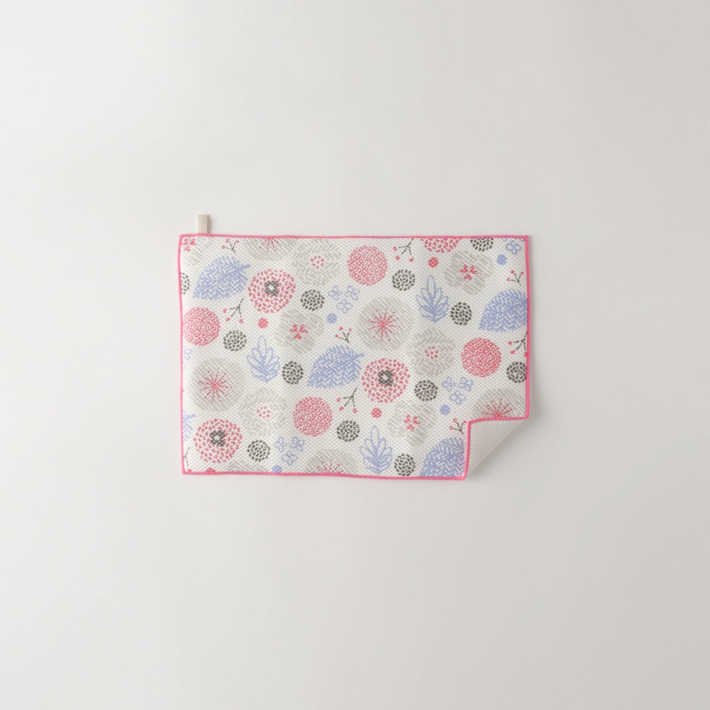 さらっと水きりディッシュマット M ガーデン