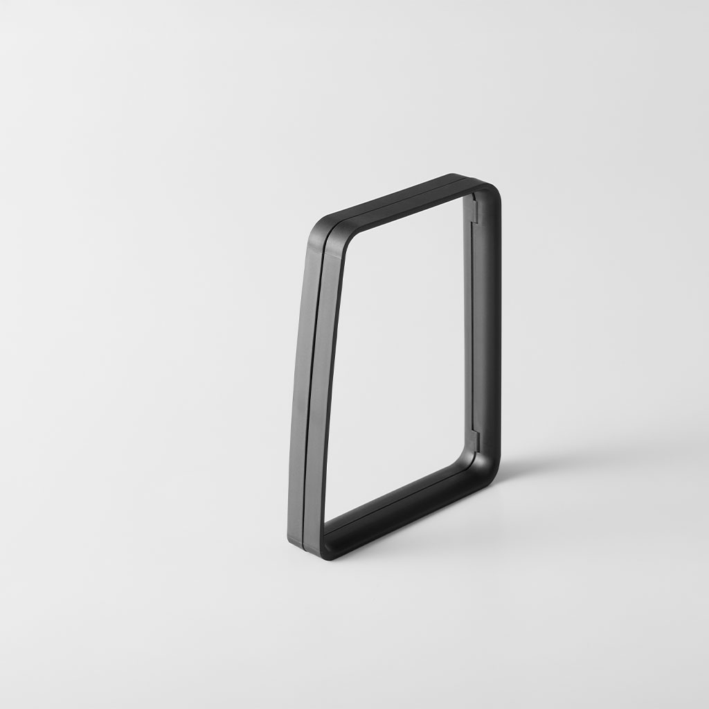 ゴミを入れやすいポリ袋ホルダー(WEB限定色) ブラック