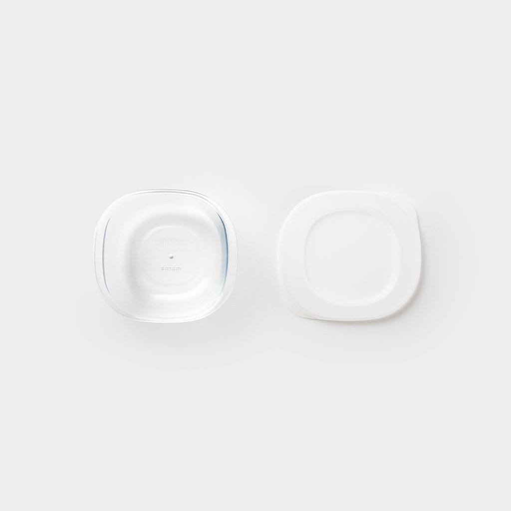 うつわにもなる保存容器 250mL クリア 2個入り