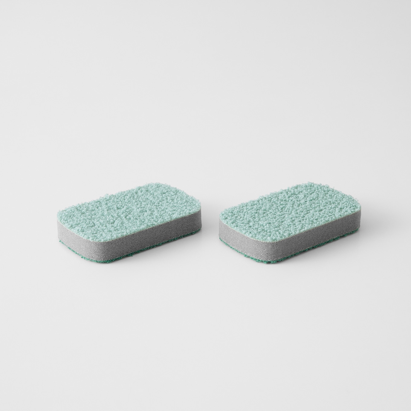 水ピカ ミニスポンジ グリーン 2個入り