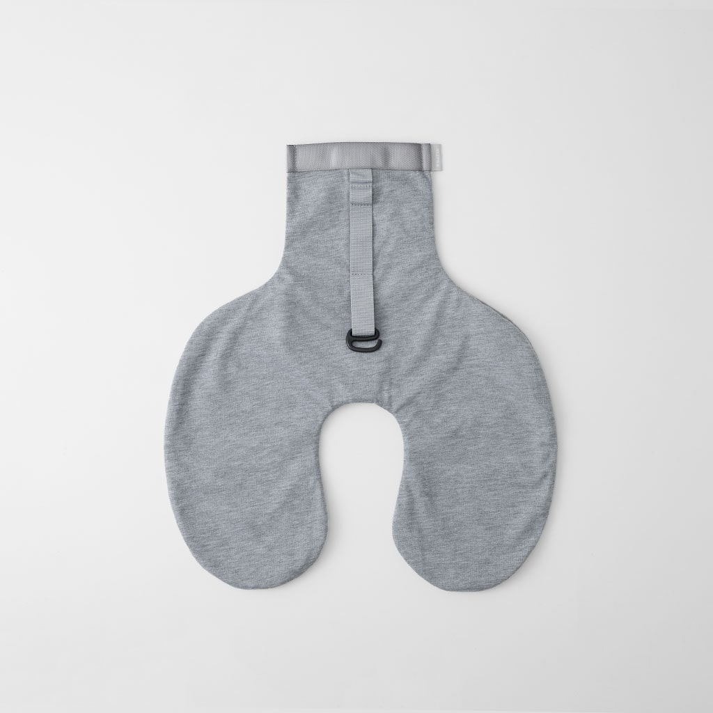 fuu ネックピロー(WEB限定色) ライトグレー