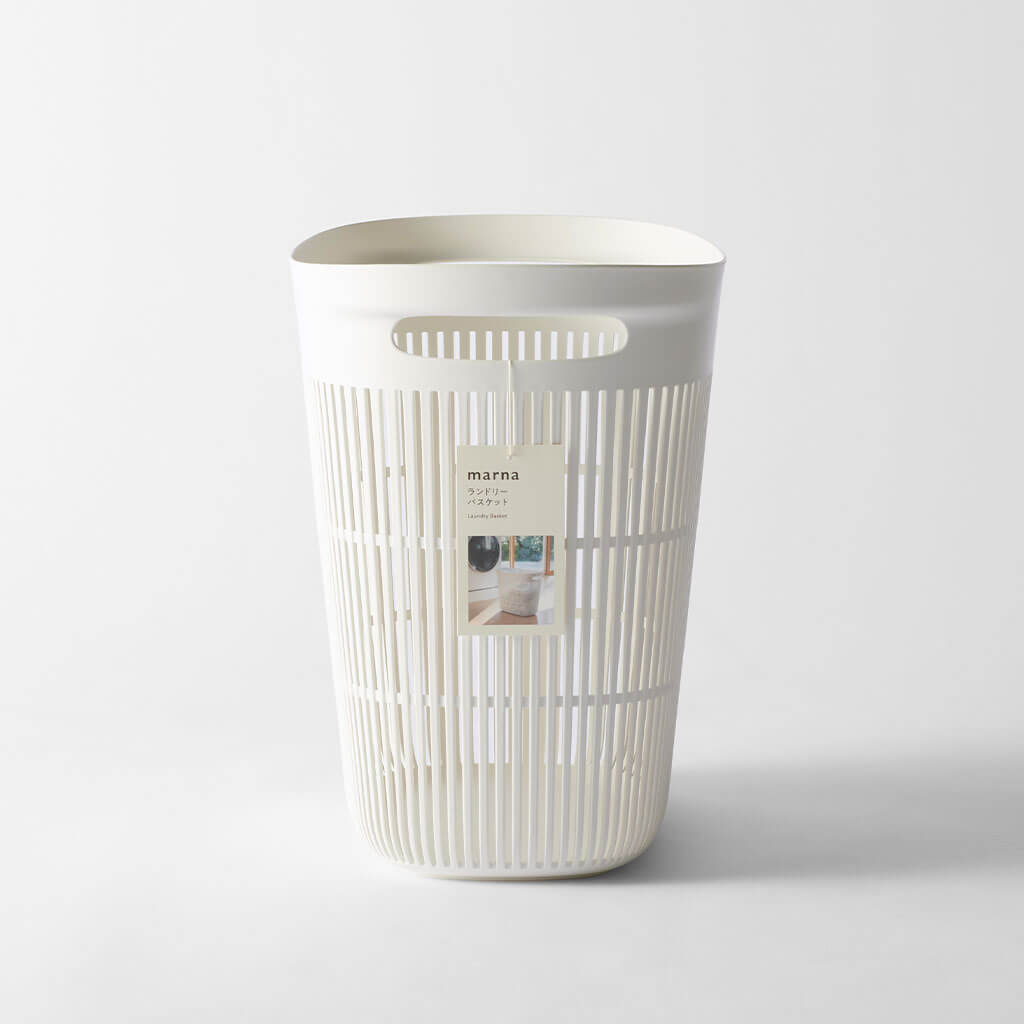 ランドリーバスケット ホワイト