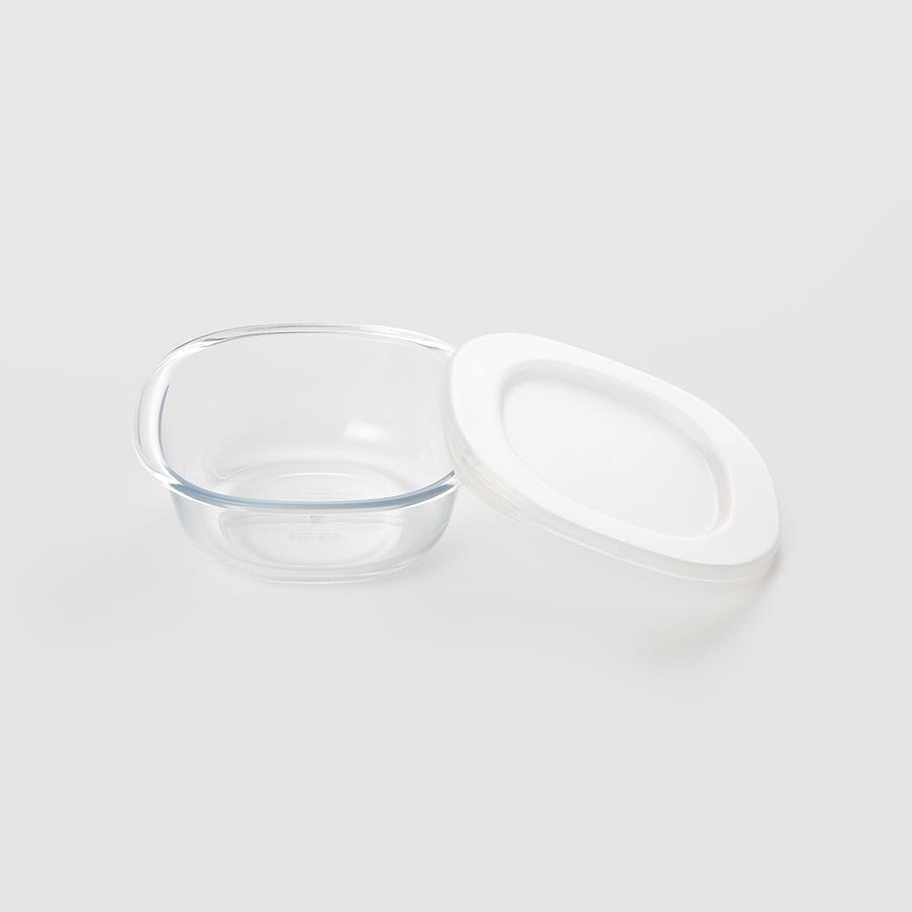 うつわにもなる保存容器 250mL クリア 2個入り
