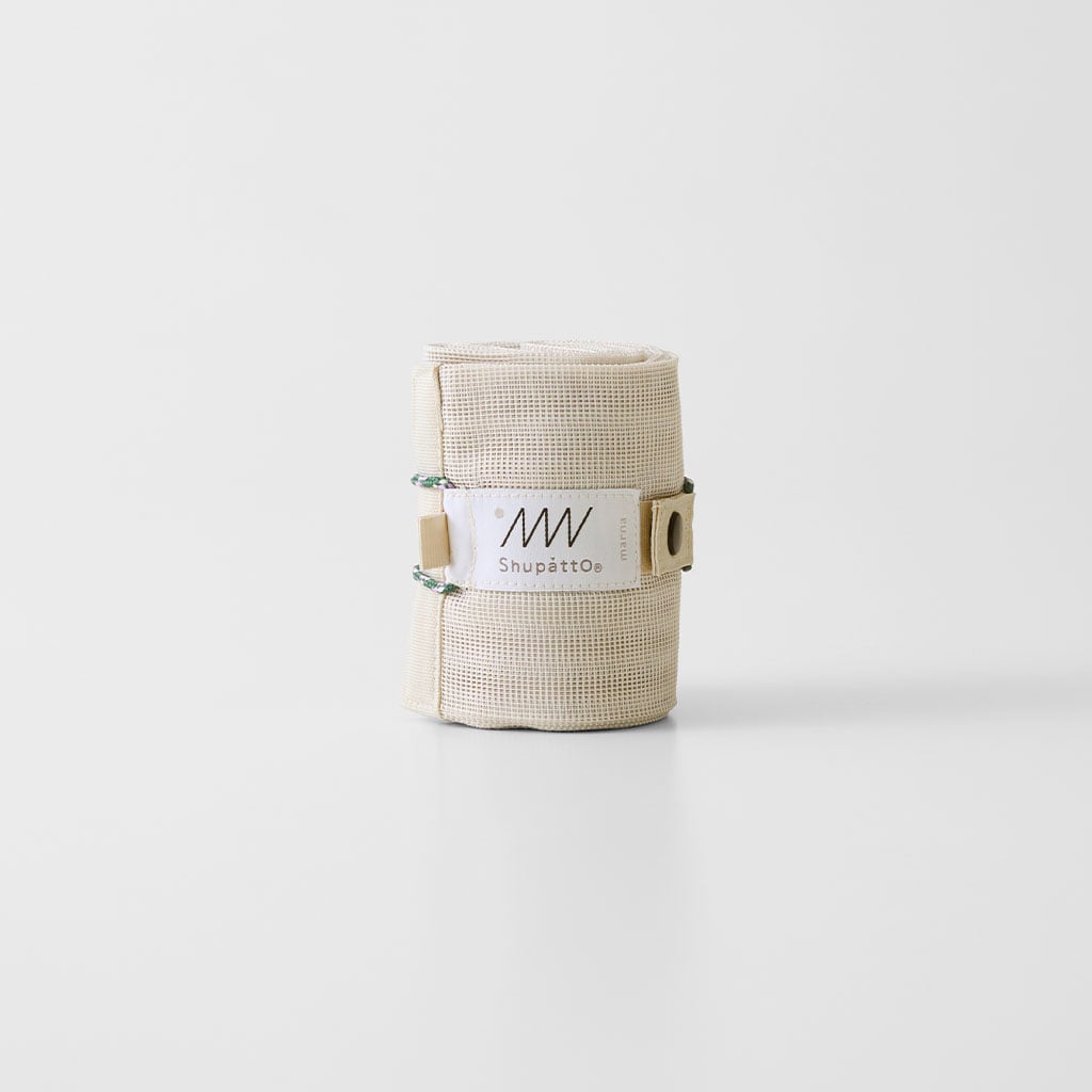 [ギフト]Shupatto メッシュバッグ 25L サンドベージュ