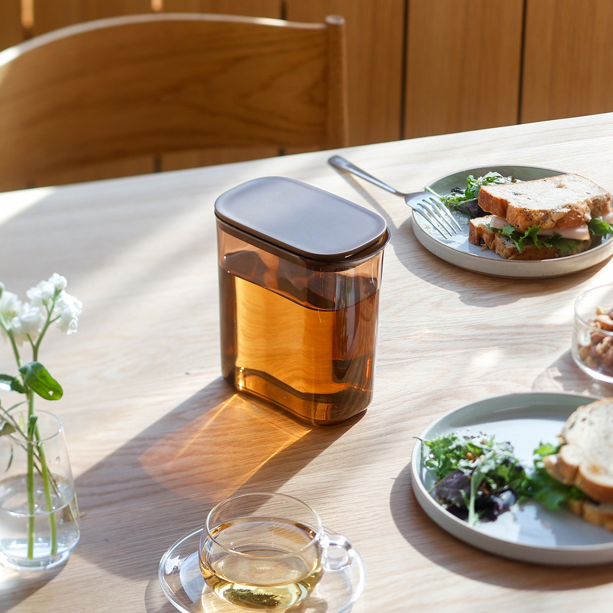 ウォーターピッチャー 1.0L(WEB限定色) ブラウン