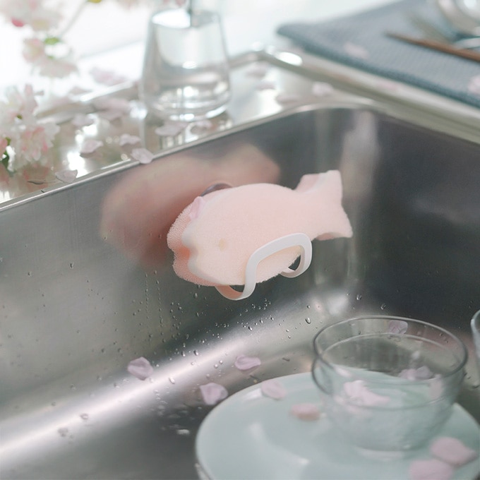 おさかなスポンジ さくら さくら 2個入り