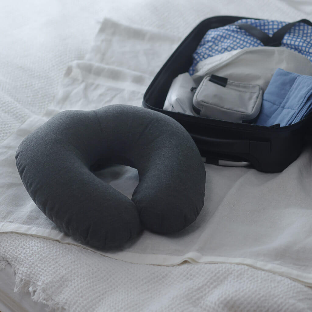 fuu ネックピロー グレー