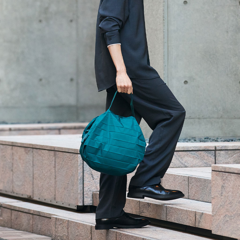 Shupatto コンパクトバッグ M エバーグリーン