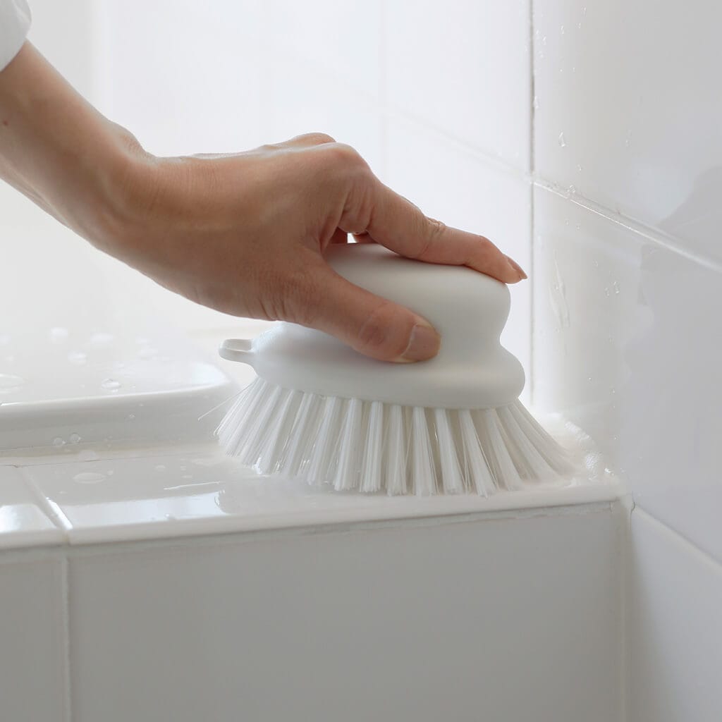 握りやすいバスブラシ ホワイト