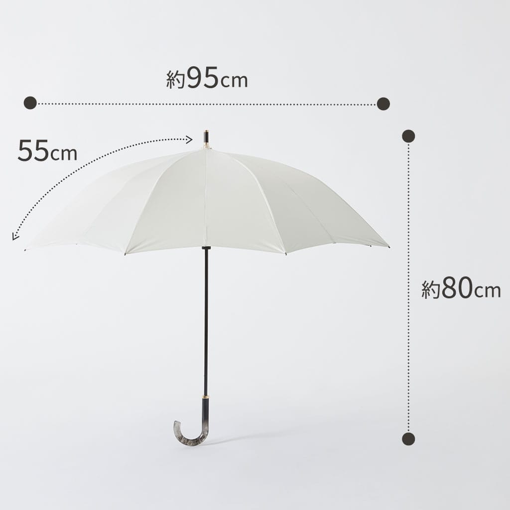 Shupatto アンブレラ UV 55cm アイスブルー