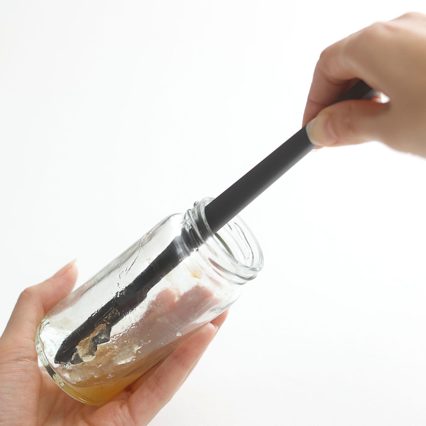 調理もできるスパチュラスプーン ダークグレー