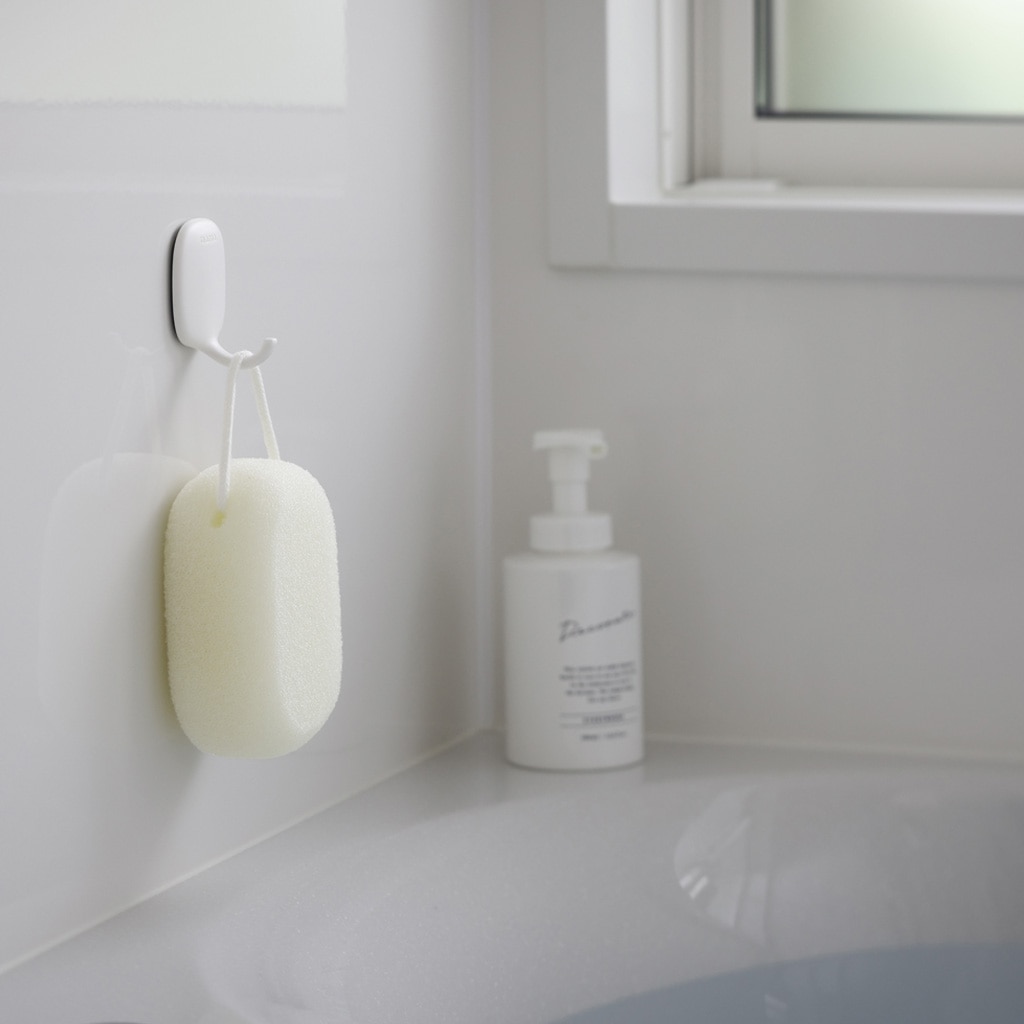 掛けやすいマグネットフック ホワイト