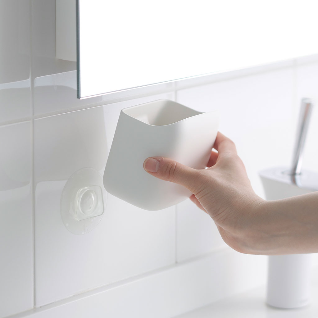 洗面ゴミ箱 ホワイト