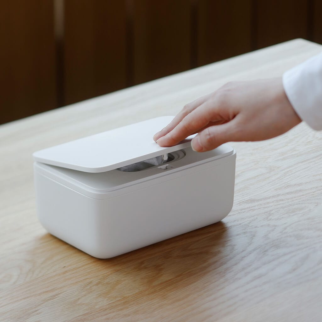ワンタッチで開くシートケース ホワイト S