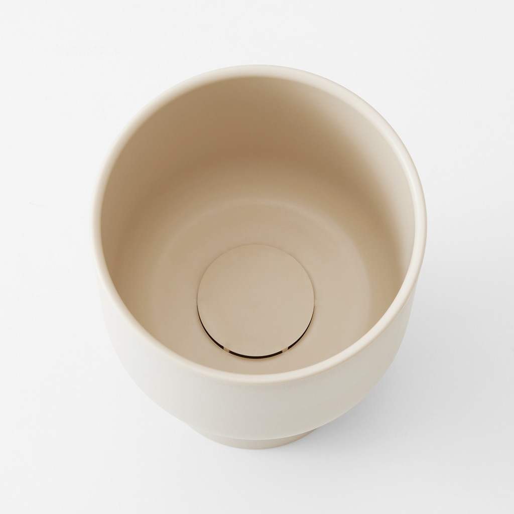 [ギフト]プラントポット サンドベージュ 115mm
