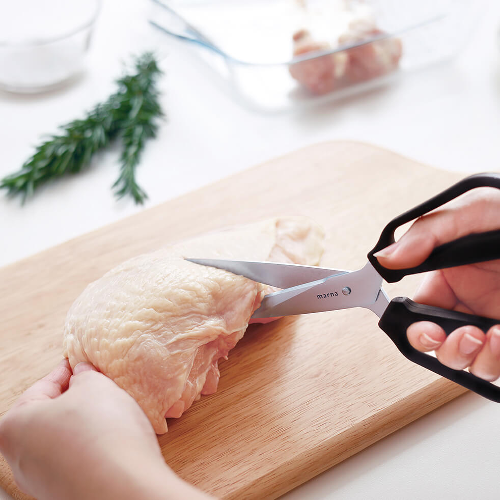  [ギフト] 料理のハサミ ホワイト