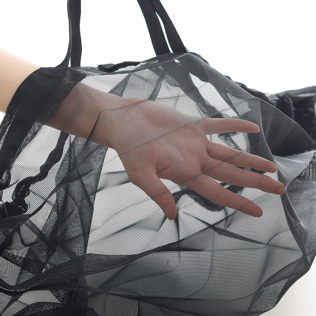 [ギフト]Shupatto メッシュバッグ 25L サンドベージュ