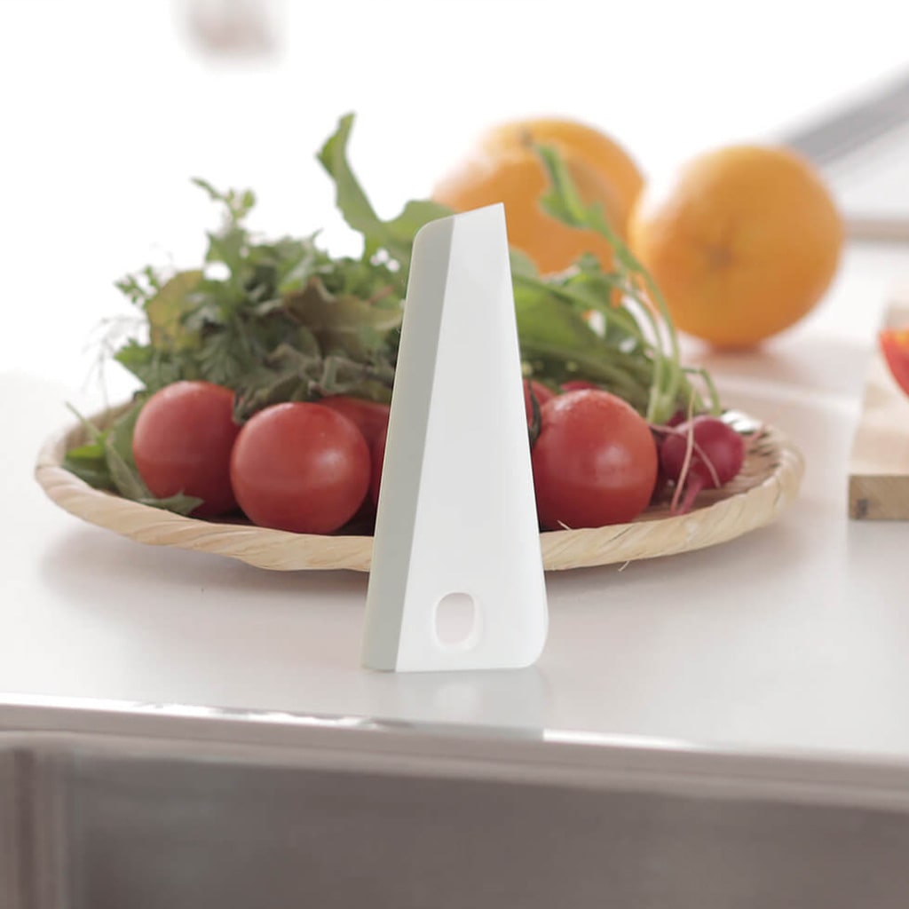 ふきんのように使えるキッチンスキージー ホワイト