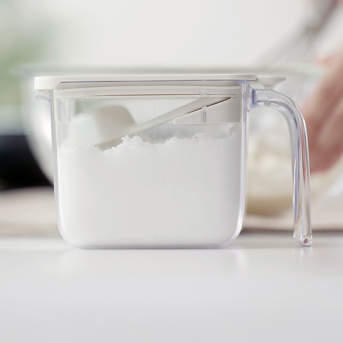 調味料ポット ワイド ホワイト