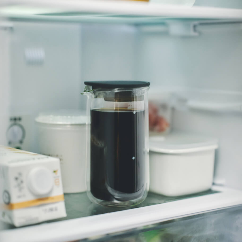 [ギフト]ダブルウォールカラフェ 530mL ブラック