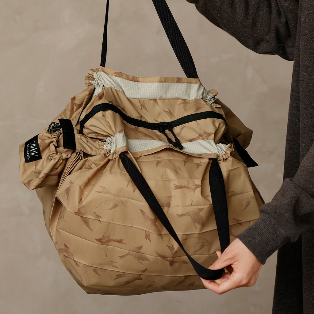 [ギフト]Shupatto パッカブルバッグ 27L ウォーターサーフェス