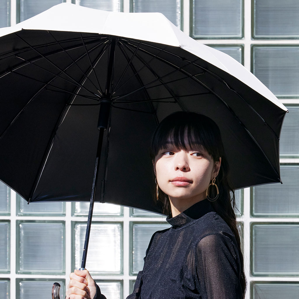 Shupatto アンブレラ UV 55cm アイスブルー