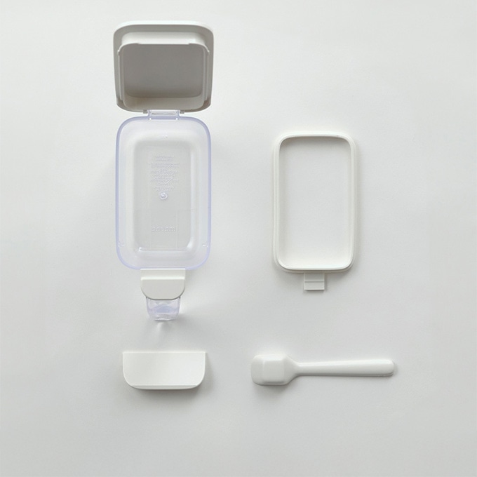 調味料ポット ホワイト