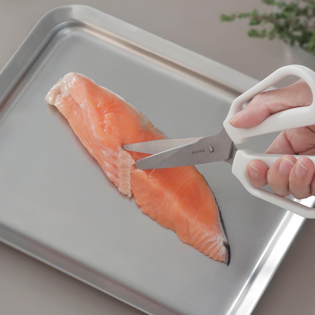  [ギフト] 料理のハサミ ホワイト