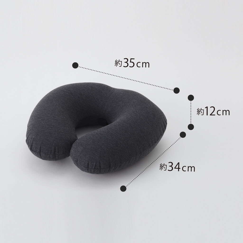 [ギフト]fuu ネックピロー グレー