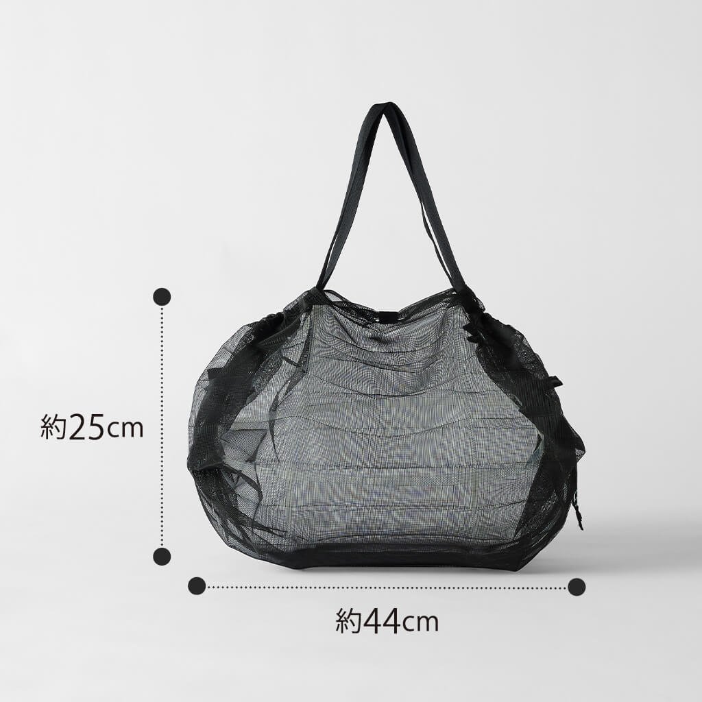 Shupatto メッシュバッグ 25L サンドベージュ