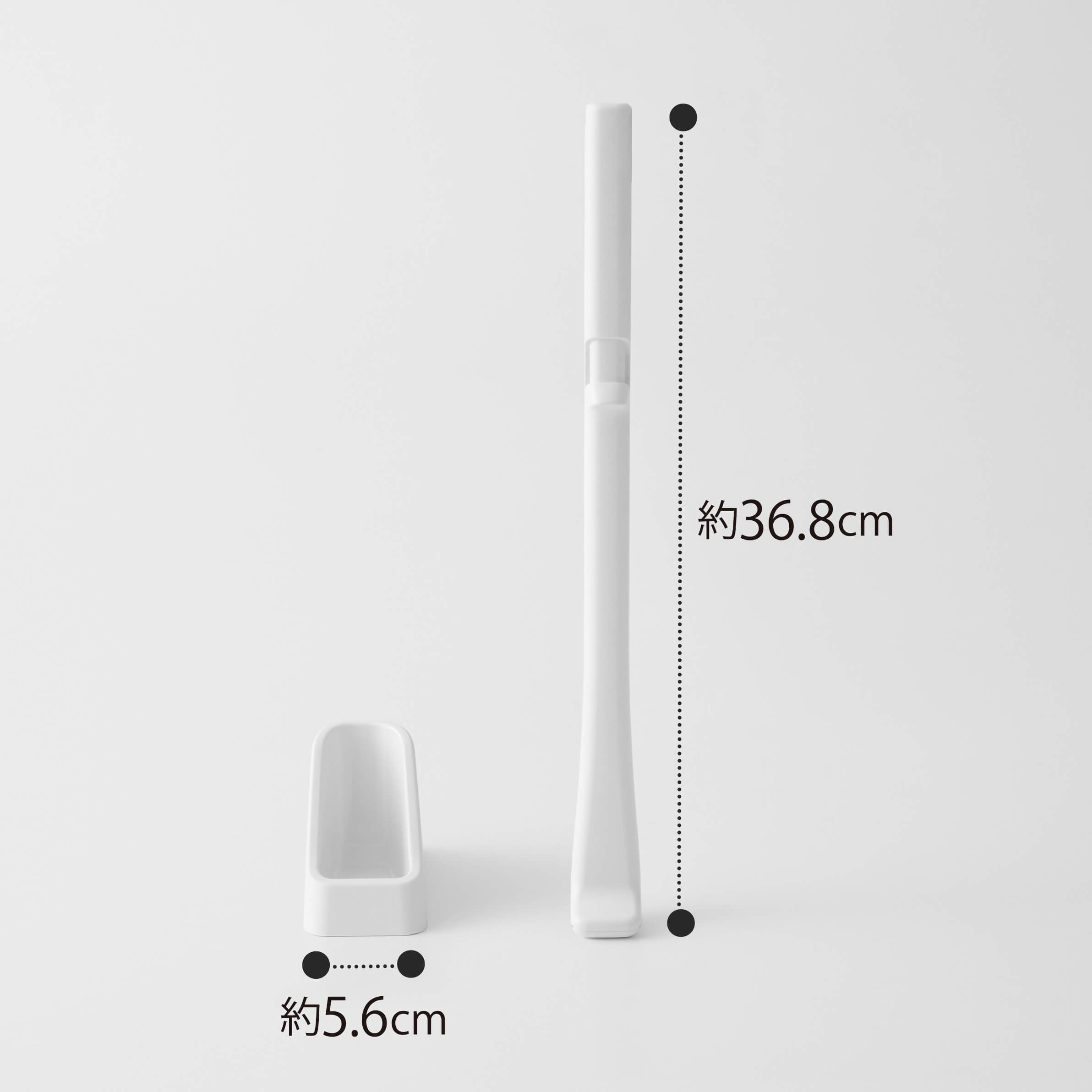 シートを挟むトイレクリーナー ホワイト