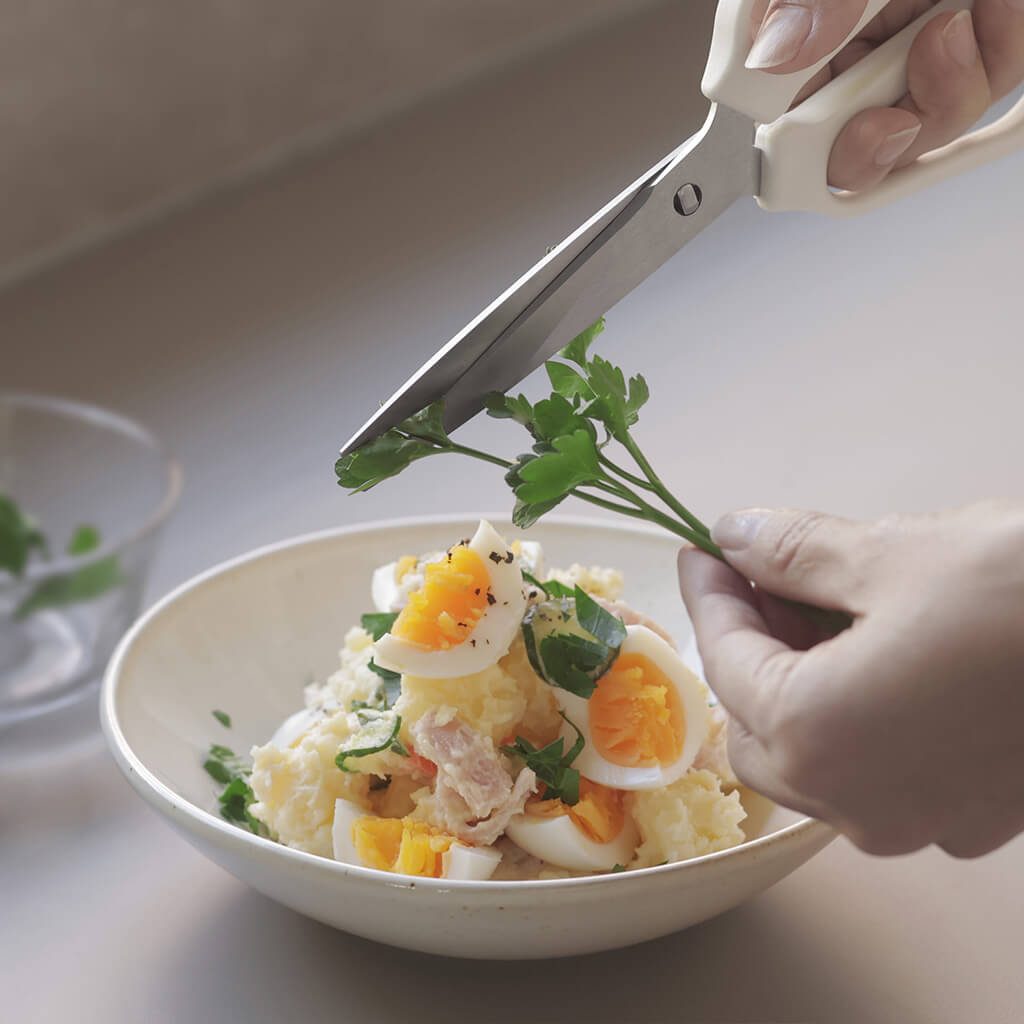  [ギフト] 料理のハサミ ホワイト