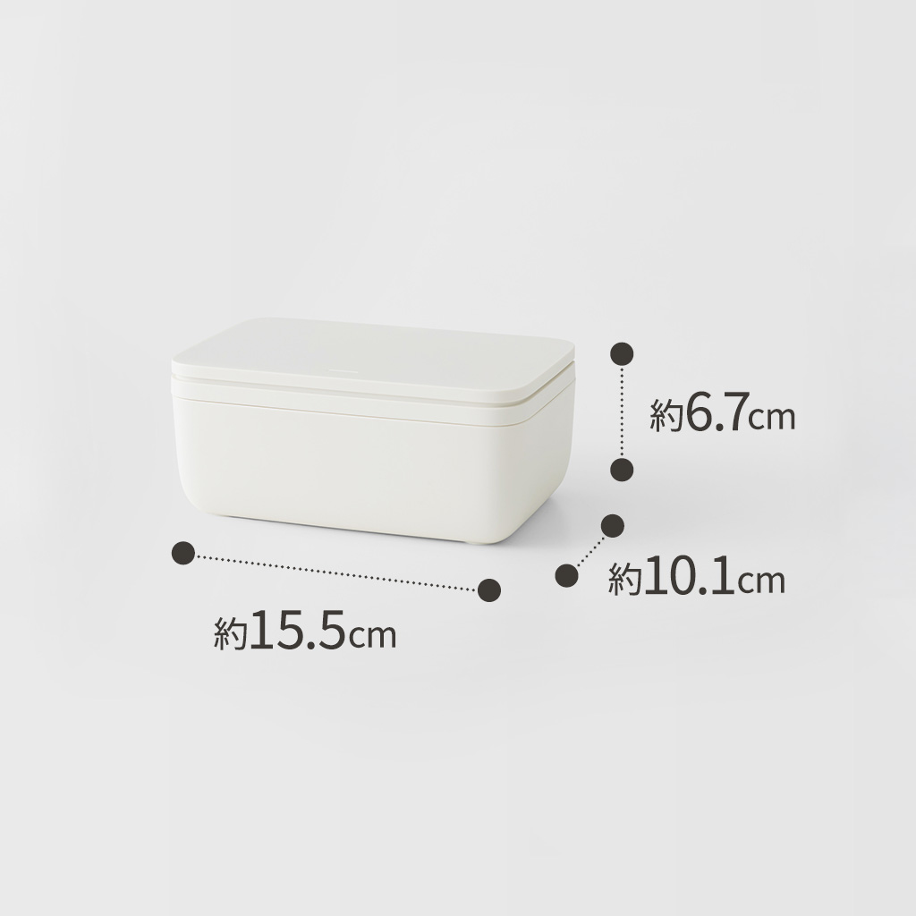[ギフト]ワンタッチで開くシートケース グレージュ S