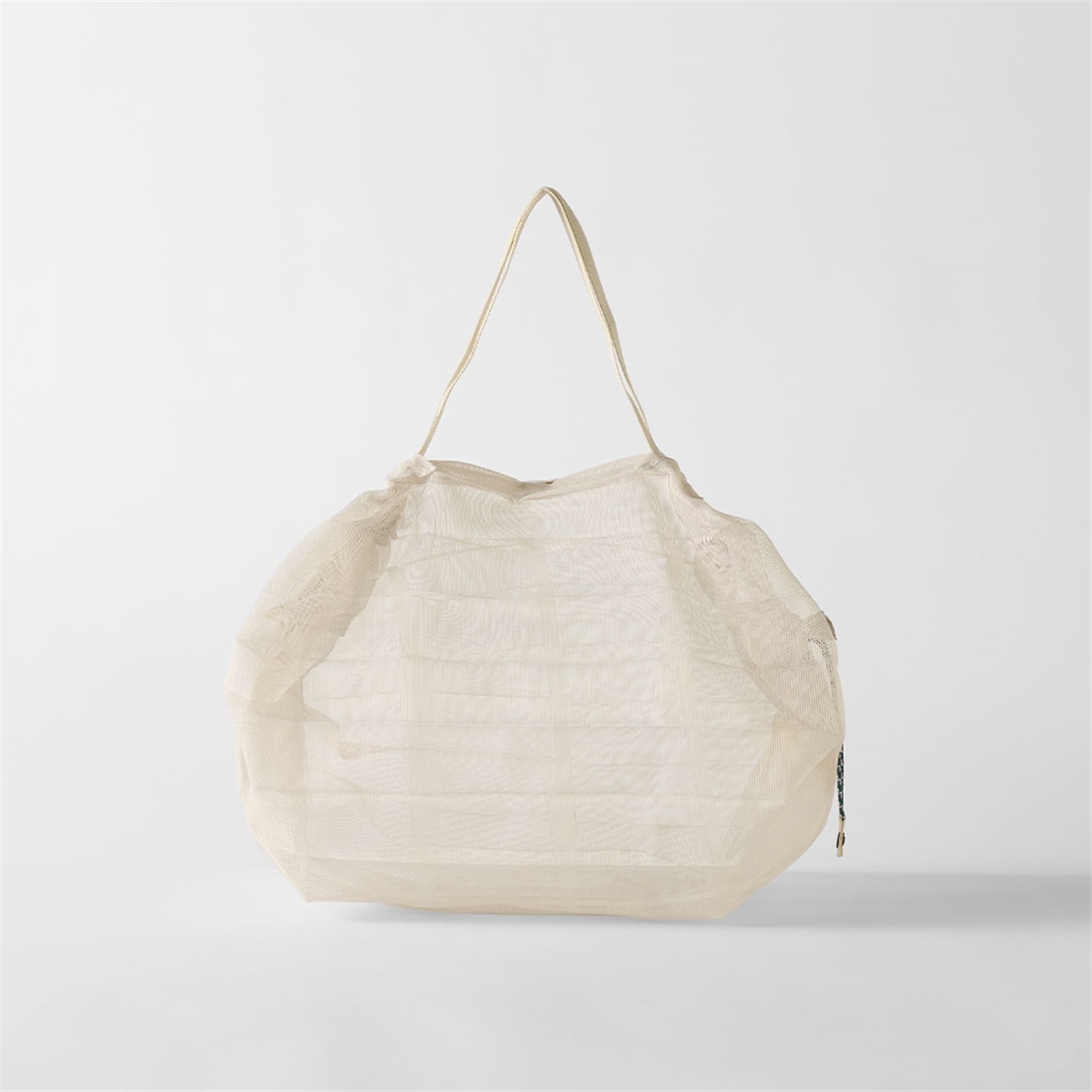Shupatto メッシュバッグ 25L サンドベージュ