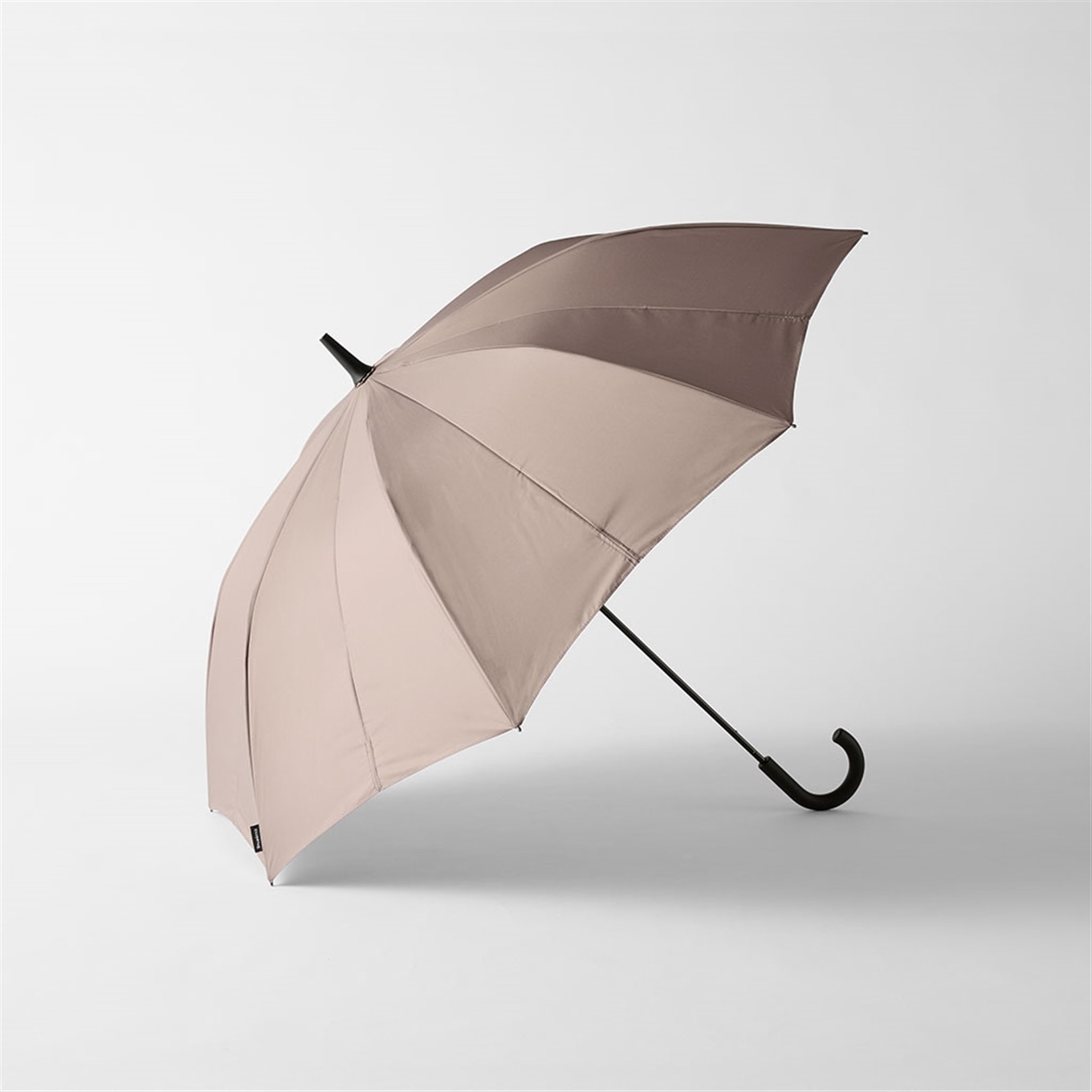 Shupatto アンブレラ トープブラウン(柄:ブラック) 65cm